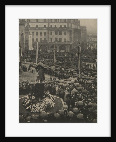Opening ceremony of the Monument to Ivan Fyodorov in Moscow on September 27, 1909, 1909 by Anonymous