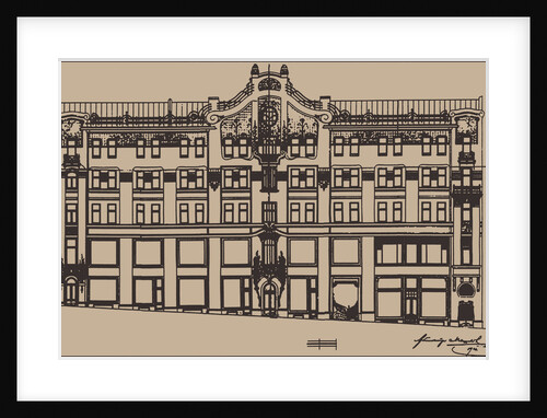 The Sokol revenue house in Moscow, 1904 by Anonymous