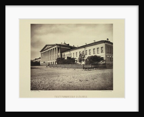 The Catherines Hospital near Petrovsky Gates Square, 1884 by Anonymous
