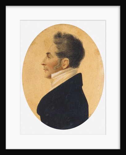 Portrait of the poet Count Pyotr Ivanovich Shalikov, 1810s by Anonymous