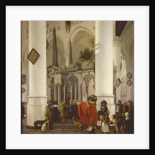 The Tomb of William the Silent in the Nieuwe Kerk in Delft, 1656 by Anonymous