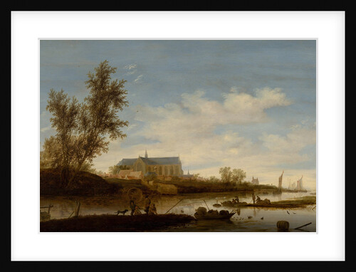 View of the Grote of Sint-Laurenskerk in Alkmaar, 1644 by Anonymous