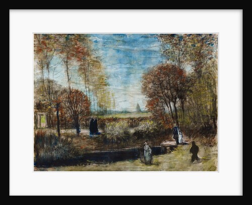 The Parsonage Garden at Nuenen, 1885 by Anonymous