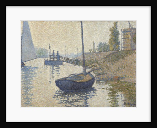 Ponton de la Félicité at Asnières (Opus no. 143), 1886 by Anonymous