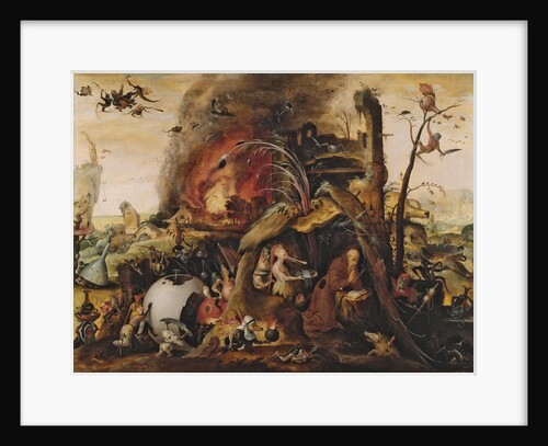 The Temptation of Saint Anthony, c. 1550 by Anonymous