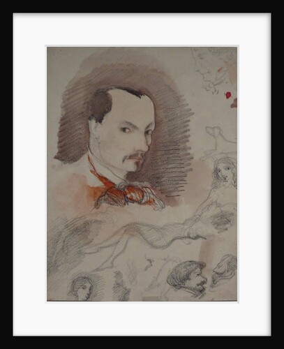 Self-Portrait, Between 1844 and 1847 by Anonymous