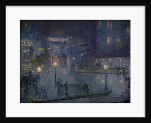 Place de Rome at Night, 1905 by Anonymous