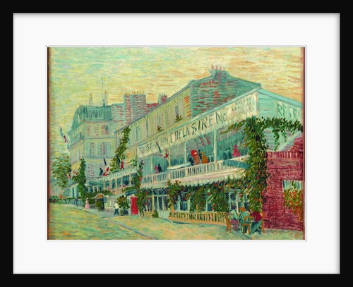 Le Restaurant de la Sirène à Asnières, 1887 by Anonymous