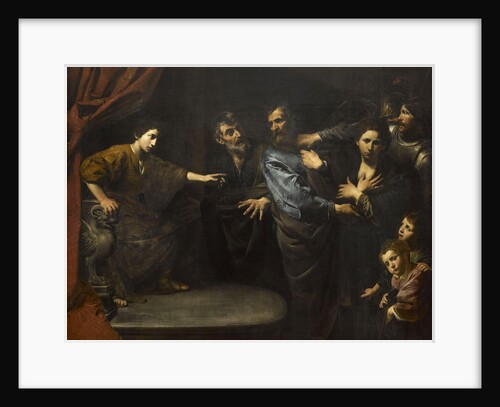 The innocence of Susanna or The judgement of Daniel, 1621-1622 by Anonymous