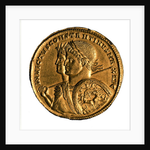 Solidus of Emperor Constantine I, 4th century by Anonymous
