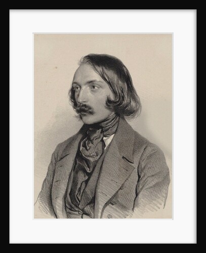Portrait of the composer Carl Evers, 1840 by Anonymous