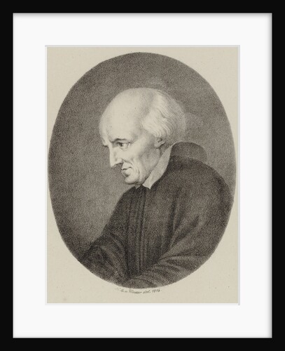 Portrait of the composer Karl Friedrich Christian Fasch, 1816 by Anonymous