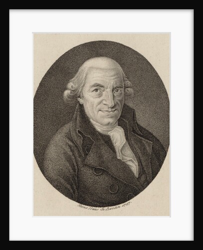 Portrait of the composer Karl Friedrich Christian Fasch, 1797 by Anonymous