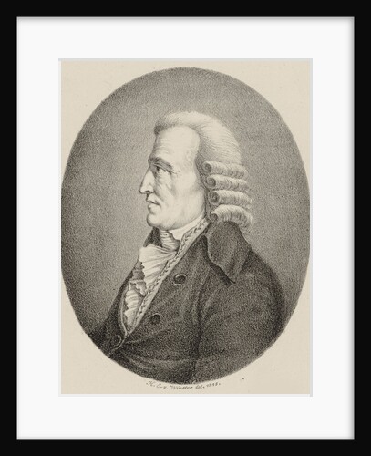 Portrait of the composer Giovanni Domenico Ferrandini, 1815 by Anonymous