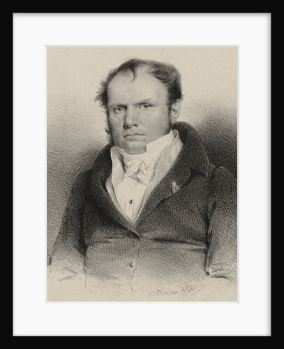 Portrait of the composer François-Joseph Fétis, 1831 by Anonymous