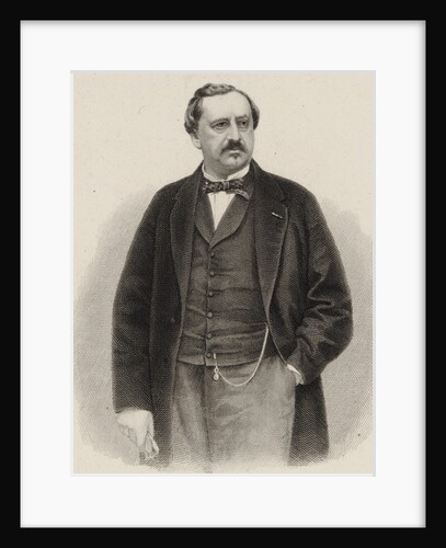 Portrait of the composer Friedrich von Flotow, 1880 by Anonymous