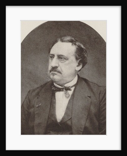 Portrait of the composer Friedrich von Flotow, 1880 by Anonymous