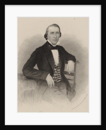 Portrait of the composer Robert Franz, 1880 by Anonymous