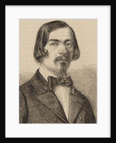 Portrait of the composer Adolphe Fumagalli, 1855 by Anonymous