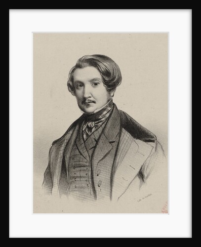 Portrait of the composer Vincenzo Gabussi, 1835 by Anonymous