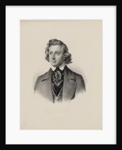Portrait of the composer Niels Wilhelm Gade, 1845 by Anonymous