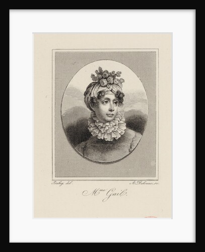 Portrait of the singer and composer Edmée Sophie Gail, ca 1819 by Anonymous