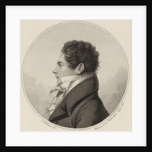 Portrait of the violinist and composer Ferdinand Gasse (1780-c. 1840), 1806 by Anonymous