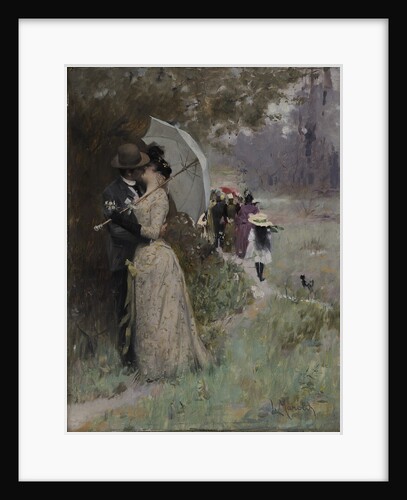 The Kiss, 1890s by Anonymous