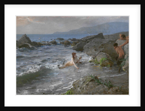 Calling to the Game, c. 1890 by Anonymous