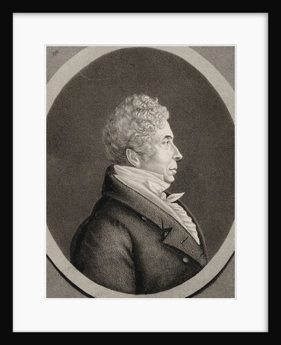 Portrait of the operatic tenor and composer Pierre Gaveaux, 1821 by Anonymous