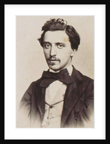 Portrait of the pianist und composer Friedrich Gernsheim, 1860s by Anonymous