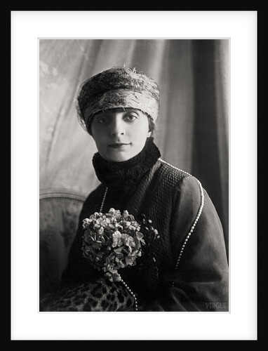 Portrait of Anna-Elisabeth, Comtesse Mathieu de Noailles, 1922 by Anonymous