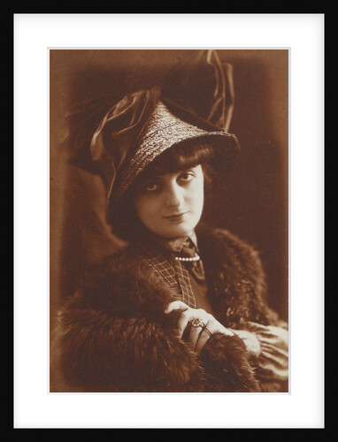 Portrait of Anna-Elisabeth, Comtesse Mathieu de Noailles by Anonymous