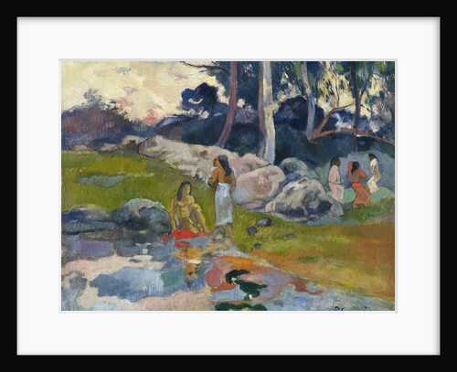 Women at the Banks of River, ca 1892 by Anonymous