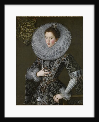 Portrait of Ana de Velasco y Girón, Duchess of Braganza, ca 1603 by Anonymous