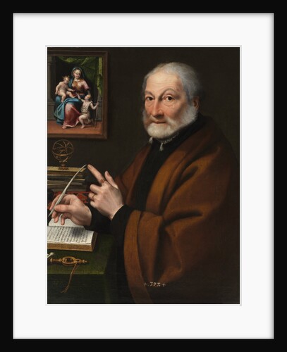 Portrait of the poet and medallist Giovanni Battista Caselli, 1557-1558 by Anonymous