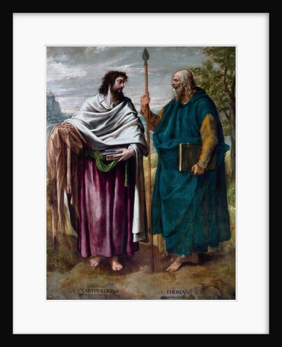 Saint Bartholomew and Saint Thomas, 1577 by Anonymous