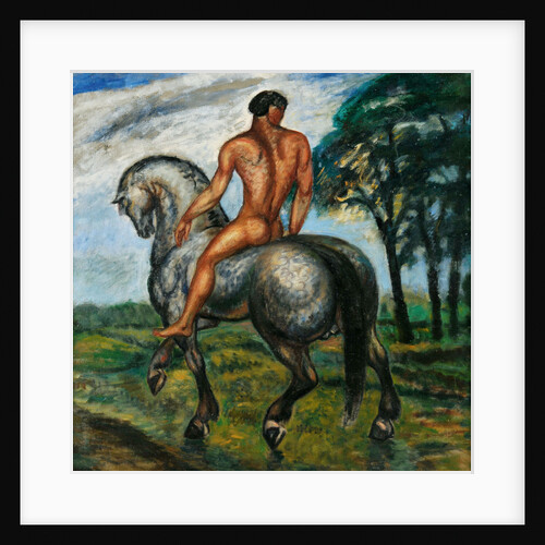 Rider at dusk, 1911 by Anonymous
