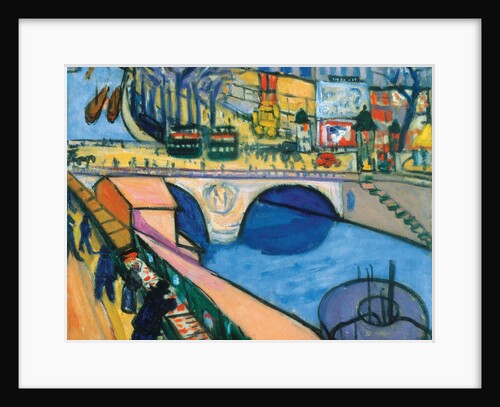 The Pont Saint-Michel in Paris, 1908 by Anonymous