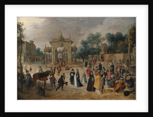 A Feast in an Italian Villa, c. 1620 by Anonymous