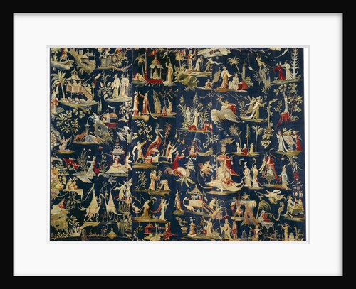 A pair of Brussels Chinoiserie tapestry-covered six-fold screens, ca 1712 by Anonymous