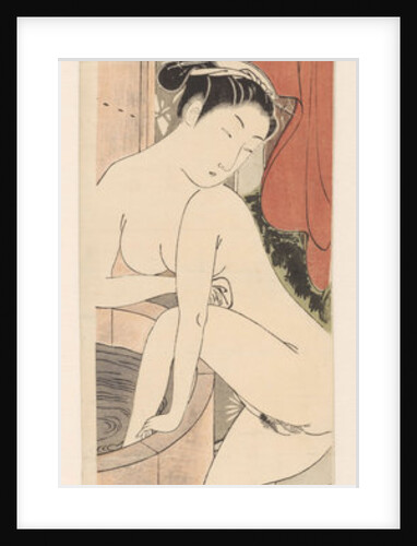 A Woman bathing, ca 1770 by Anonymous