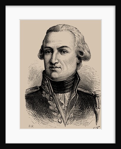 Admiral Louis Thomas Villaret de Joyeuse, 1889 by Anonymous