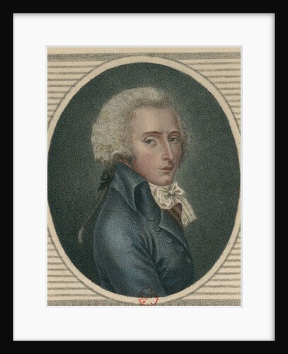 Alexandre, Vicomte de Beauharnais, 1791 by Anonymous