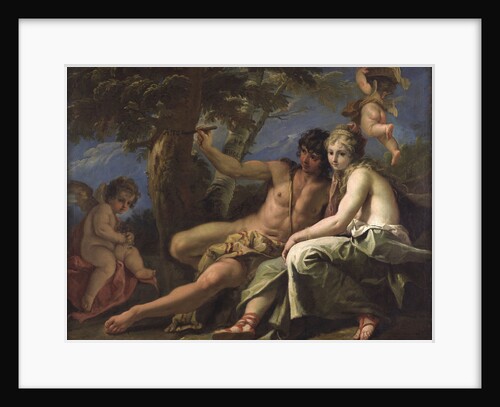 Angelica and Medoro, 1716 by Anonymous
