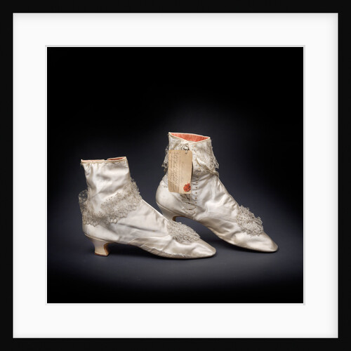 Ankle boots of Empress Elisabeth of Austria, c. 1880 by Anonymous
