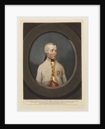 Archduke Charles of Austria, Duke of Teschen, 1799 by Anonymous