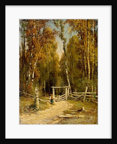 At the Forest Edge, 1871 by Anonymous