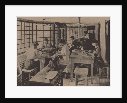 Atelier of the Goldman & Salatsch House Store in Vienna, c. 1910 by Anonymous