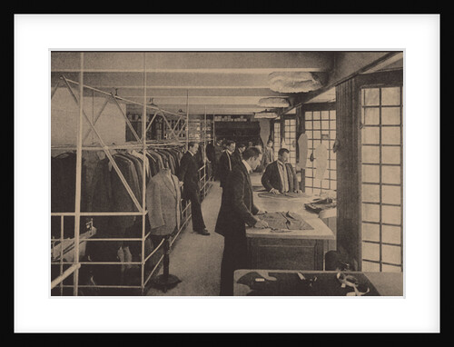 Atelier of the Goldman & Salatsch House Store in Vienna, c. 1910 by Anonymous